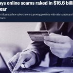 美国FBI报告:网络诈骗去年损失创纪录达166亿美元-白嫖彩金网-白嫖论坛-白菜论坛
